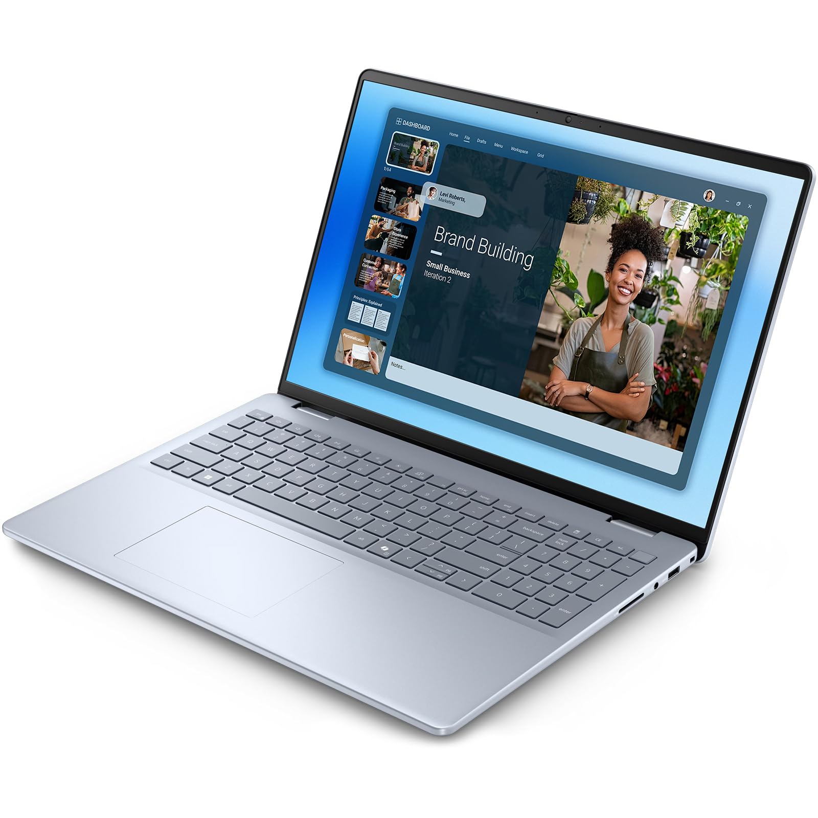 Dell Inspiron-16 Touchscreen Business Laptop - 16-inch FHD+ WVA